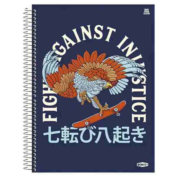 CADERNO 1X1 BOM D  MASC.